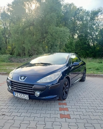 Peugeot 307 CC cena 10900 przebieg: 232000, rok produkcji 2008 z Mosina małe 79